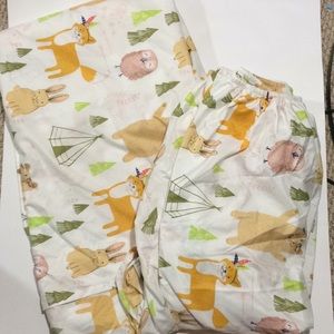 Pillow fort twin sheet set cute animals